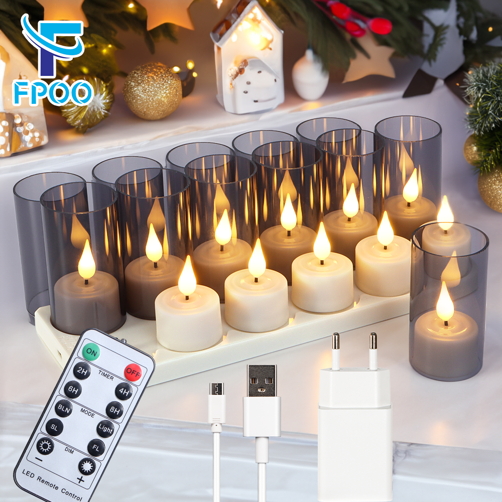 LED Candle Light Rechargeable  - مراجعة Room Decor Lighting Lamp وسعره