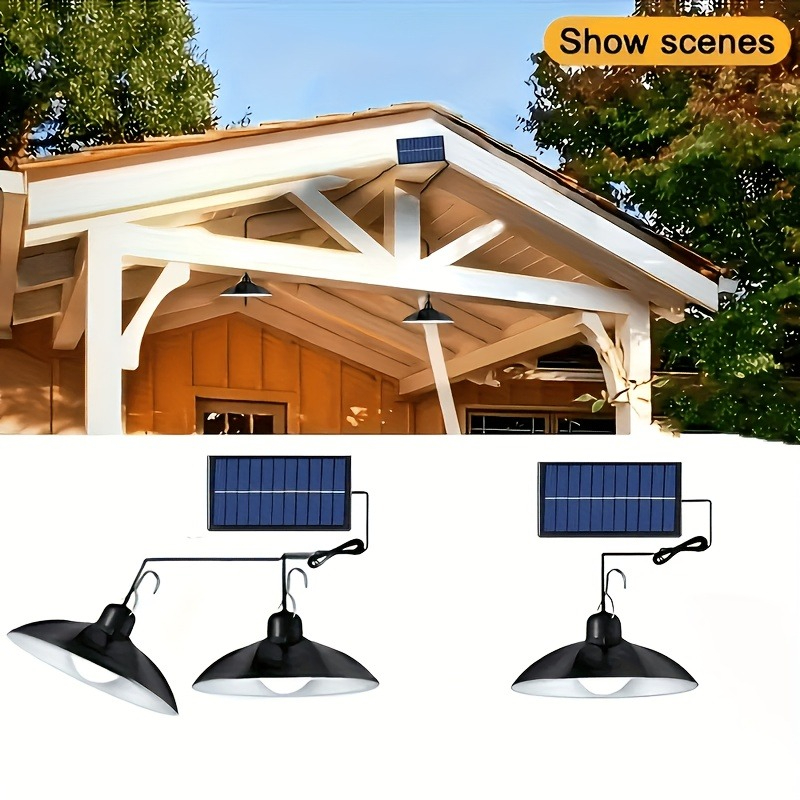 1pc Solar Pendant Light Outdoo - مراجعة Room Decor Lighting Lamp وسعره