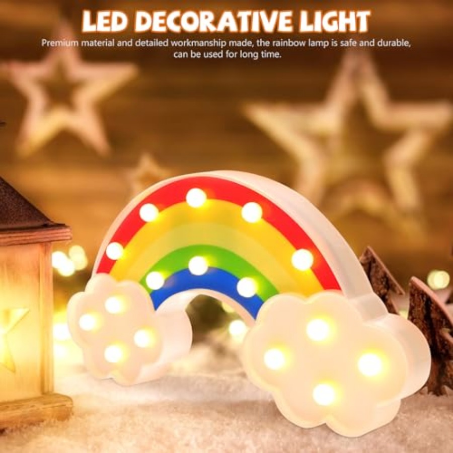 LED Rainbow Desk Light Bedside - مراجعة Decor Lighting & Decor Fires وسعره
