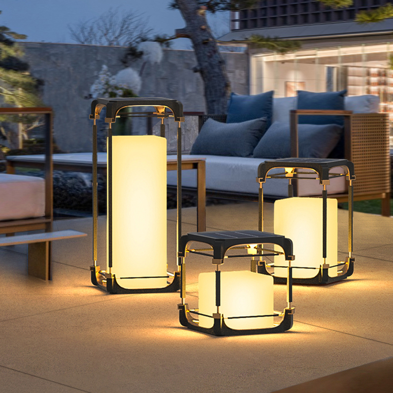 Luminous floor lamp courtyard  - مراجعة Lighting Decor Outdoor وسعره