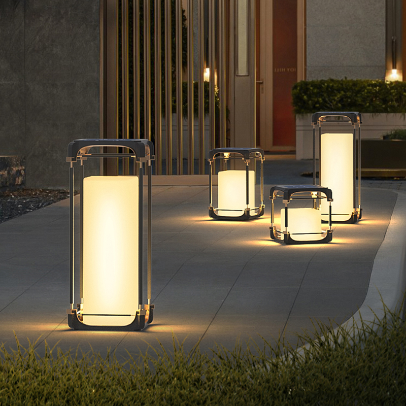 Luminous floor lamp courtyard  - مراجعة Lighting Decor Outdoor وسعره