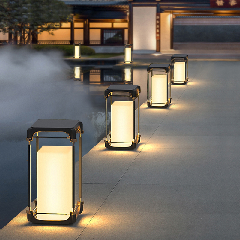 Luminous floor lamp courtyard  - مراجعة Lighting Decor Outdoor وسعره
