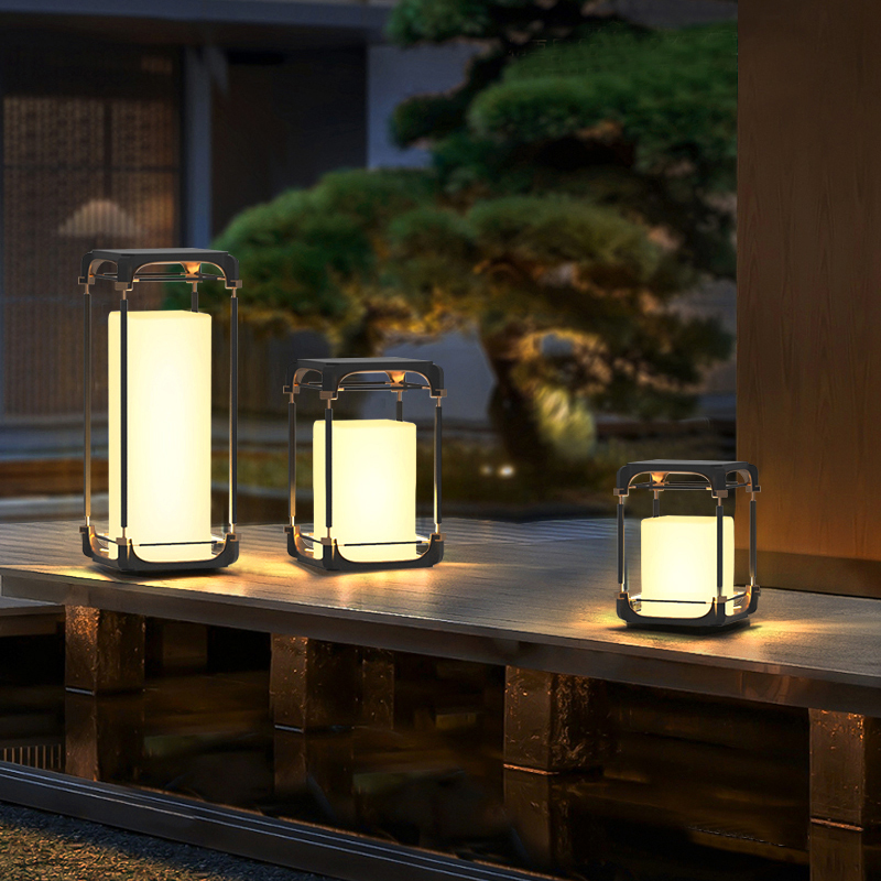 Luminous floor lamp courtyard  - مراجعة Lighting Decor Outdoor وسعره