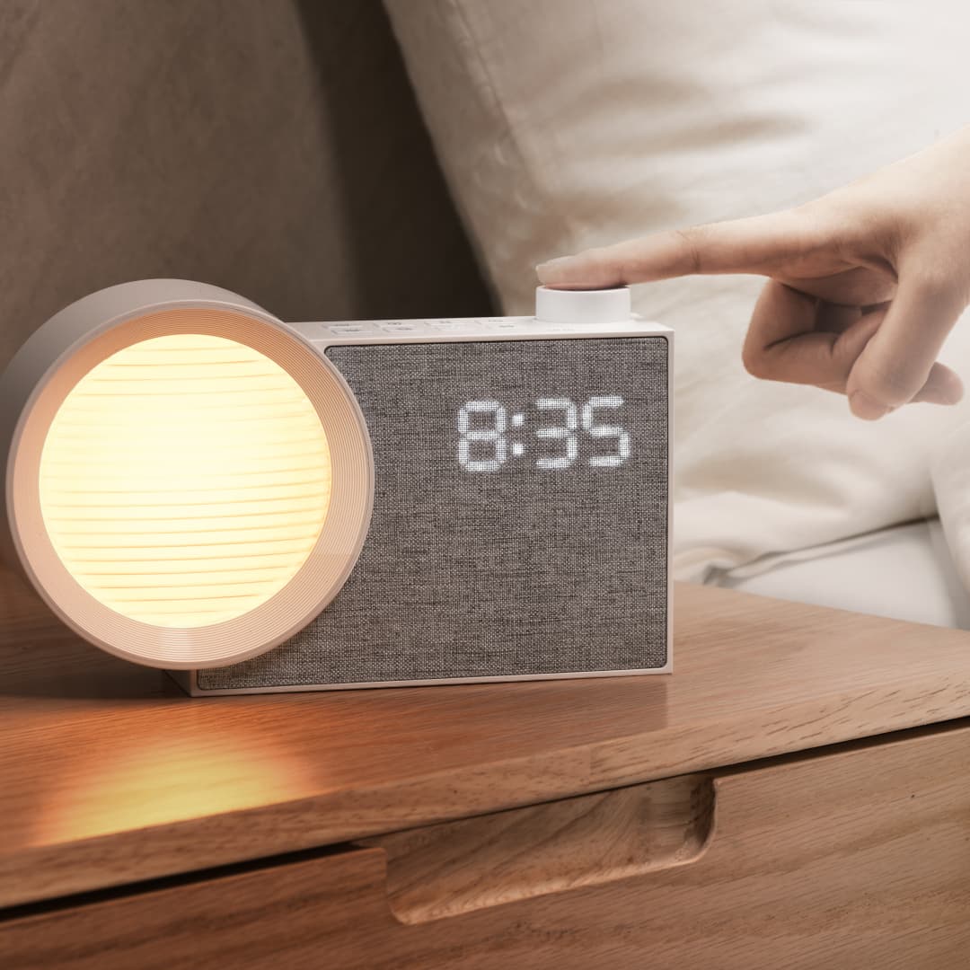 WILIT LED Night Light Alarm Cl - مراجعة Lighting Decor In Room وسعره