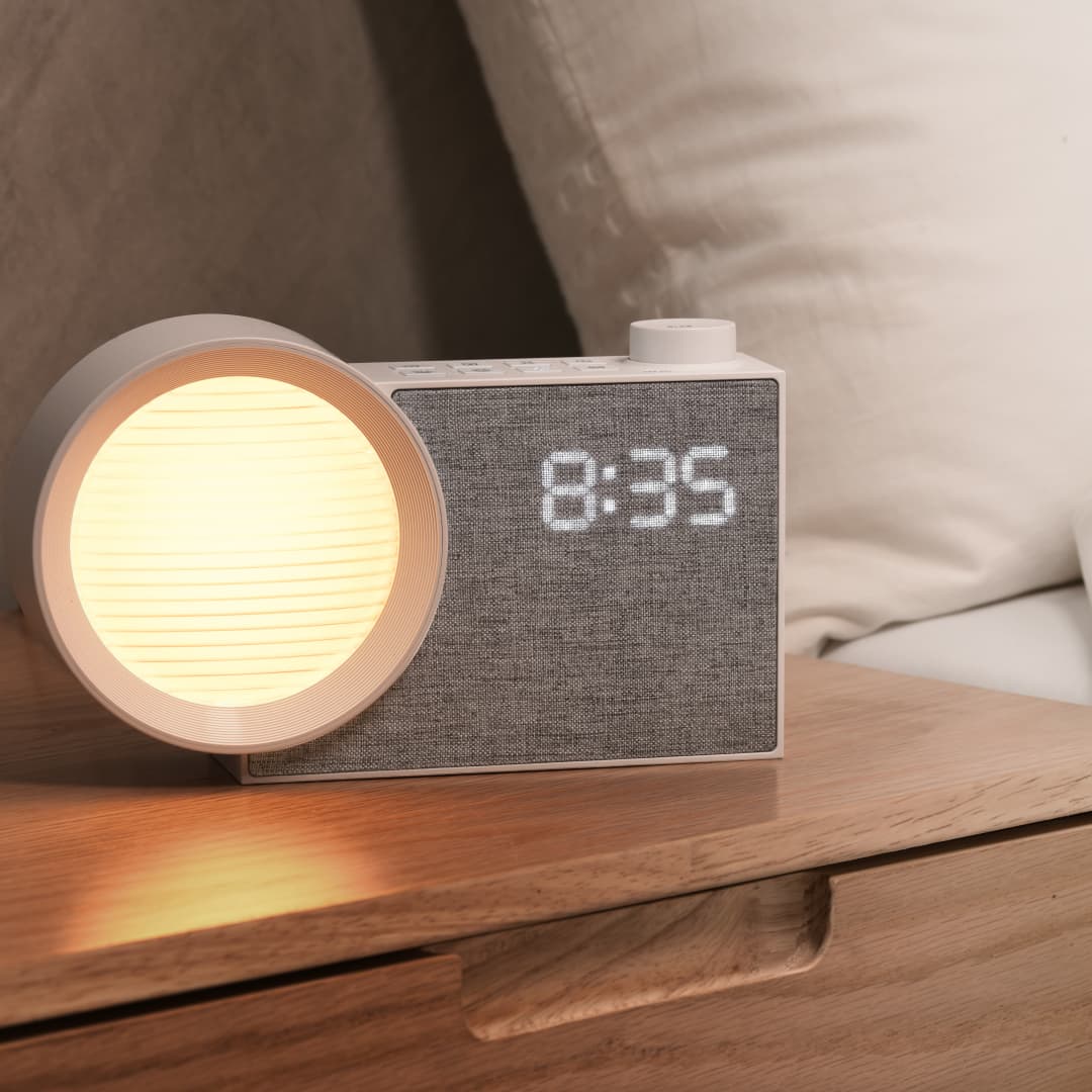 WILIT LED Night Light Alarm Cl - مراجعة Lighting Decor In Room وسعره