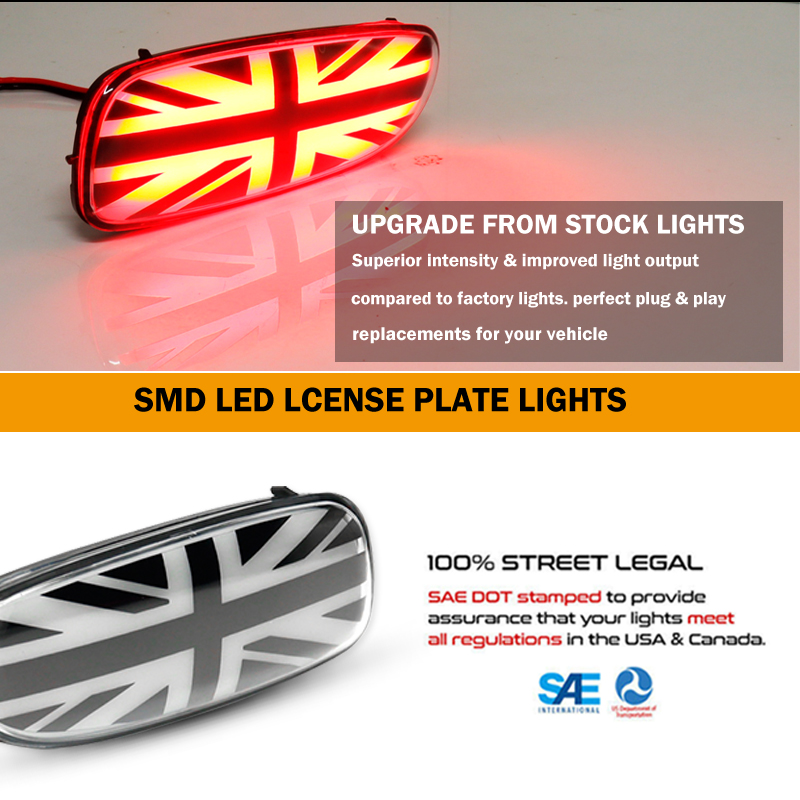 2pcs Rear Fog Running Lamps As - مراجعة Union Lighting & Decor Photos وسعره