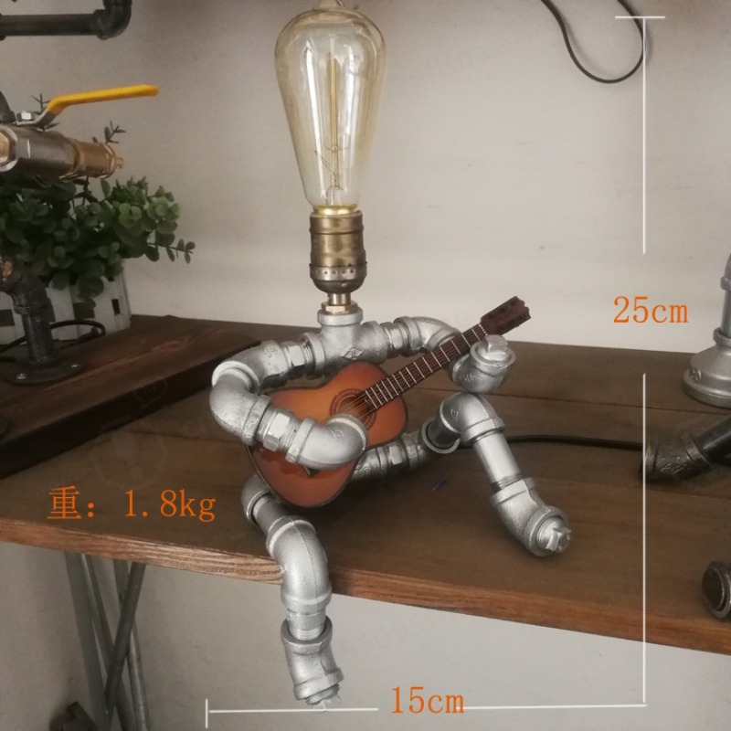Industrial Water Ripple Table  - مراجعة Room Decor Lighting Lamp وسعره