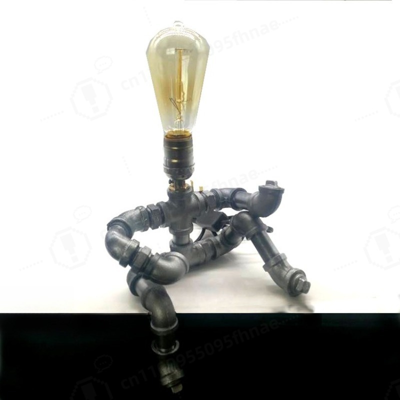 Industrial Water Ripple Table  - مراجعة Room Decor Lighting Lamp وسعره