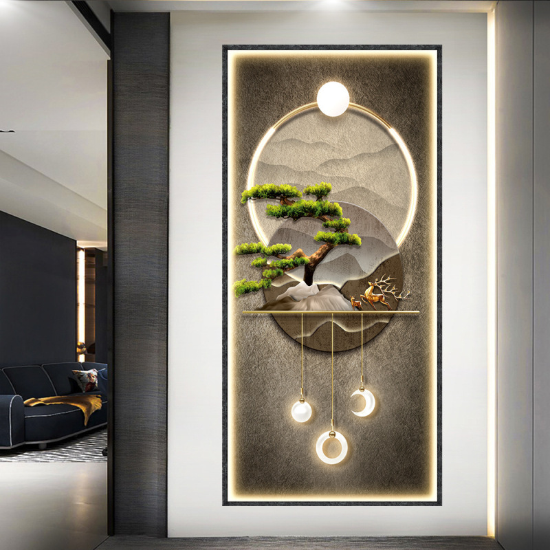 Light and shadow porch decorat - مراجعة Home Decor Lighting Brands وسعره