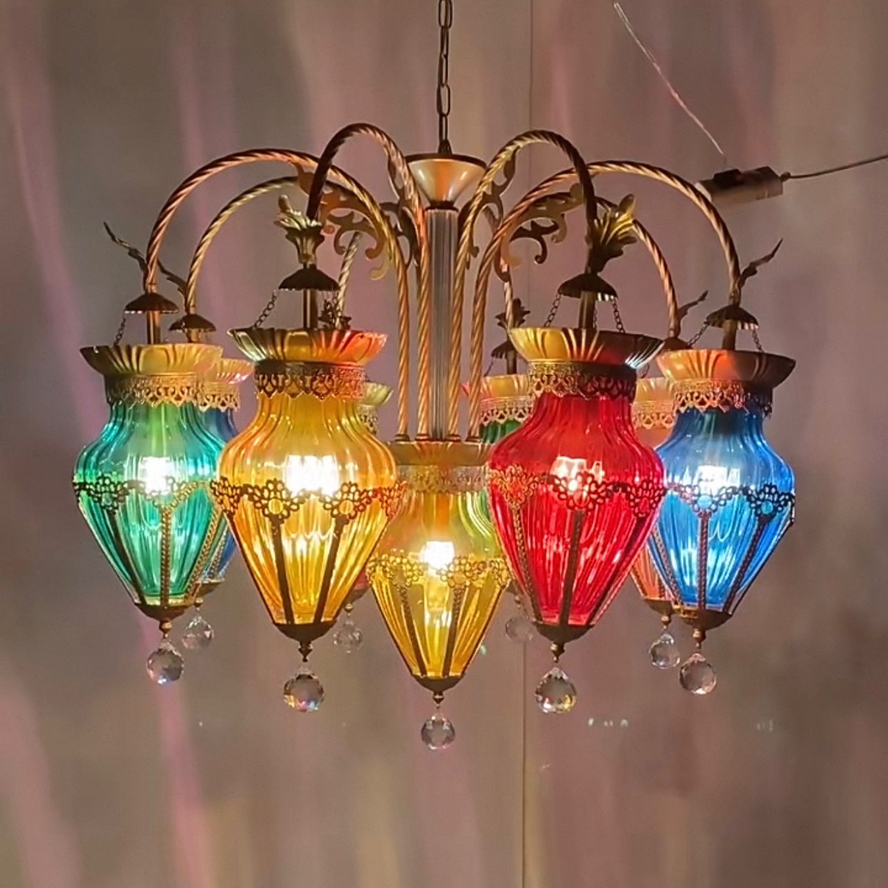 new chandelier American Restau - مراجعة Ok Lighting Decor وسعره