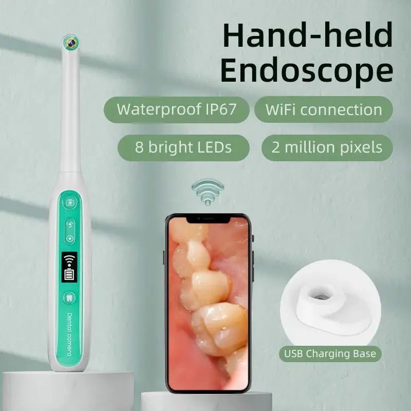 Wireless Wifi Visual Endoscopy - مراجعة Lighting Visual وسعره