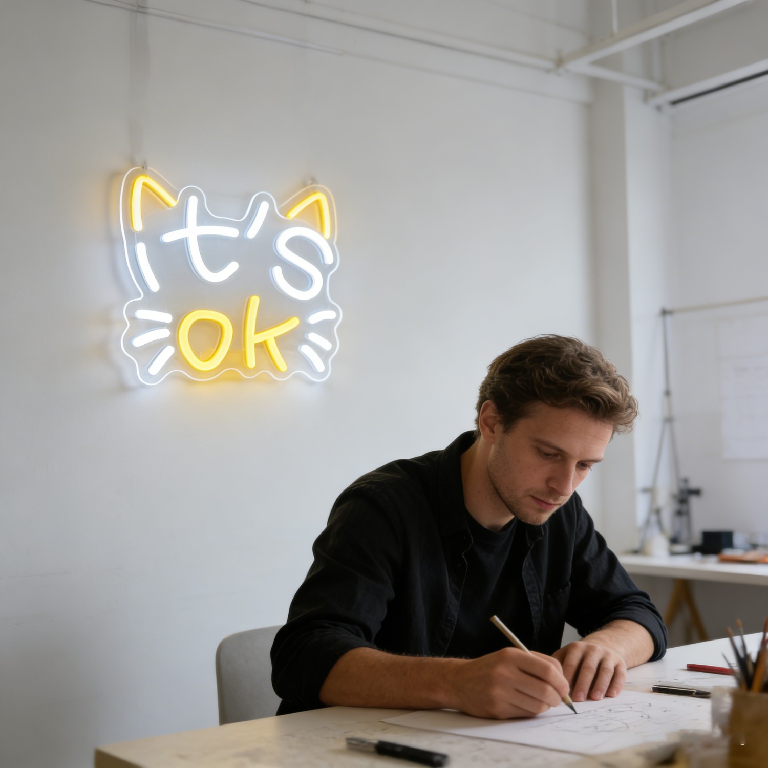It's OK Neon Light Encouraging - مراجعة Ok Lighting Decor وسعره